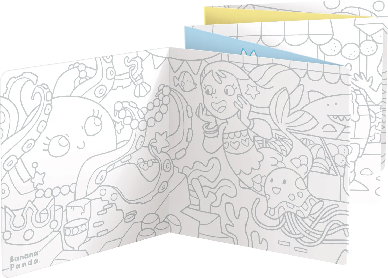 Looong Coloring Books Mermaids