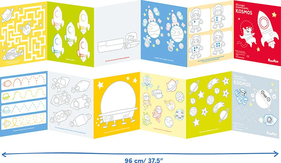 Looong Coloring Books Space