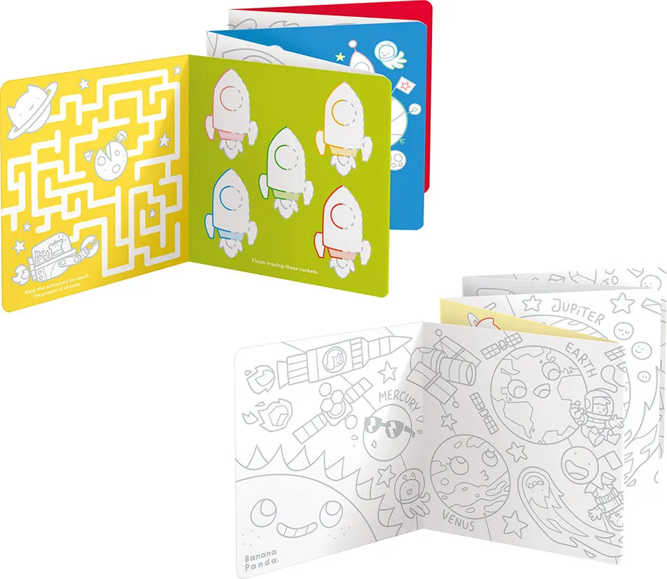 Looong Coloring Books Space