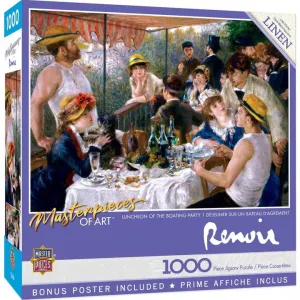 Luncheon of the Boating Party 1000pc Puzzle