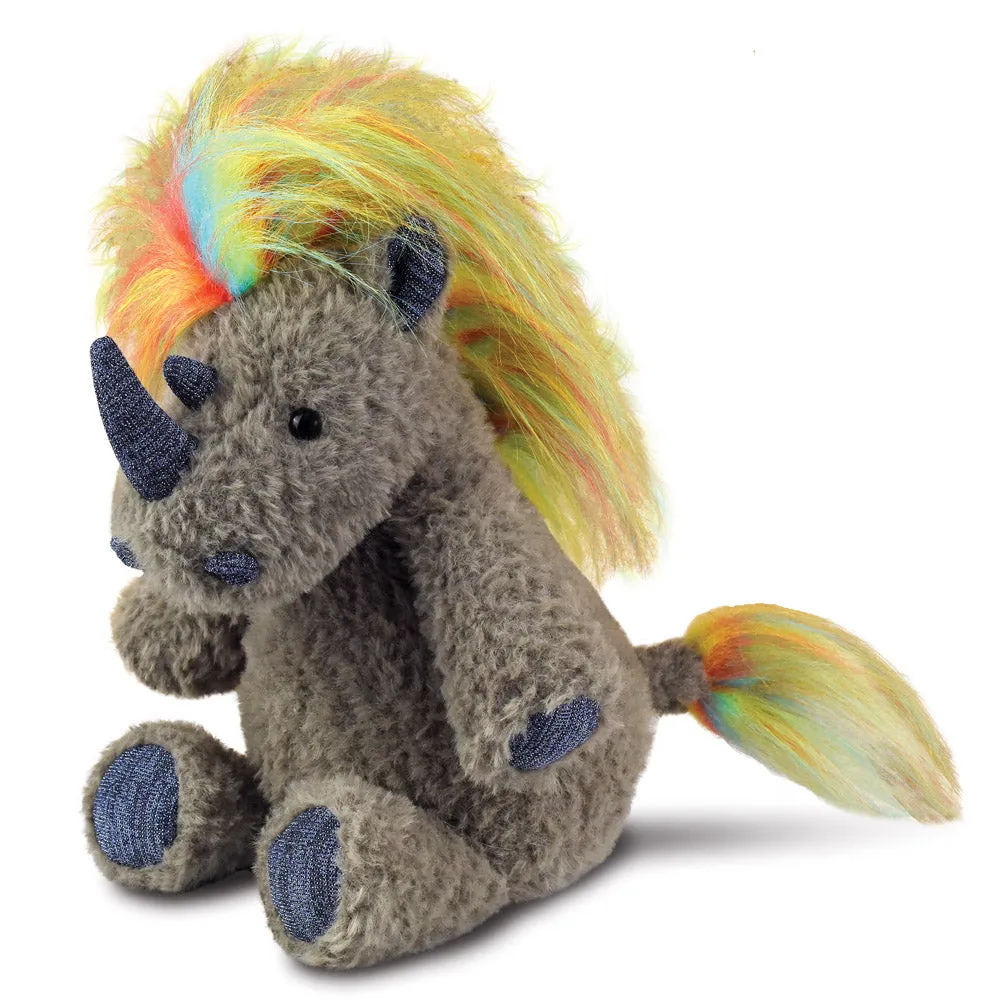 Luxe Boutique Azari Rhino Soft Toy