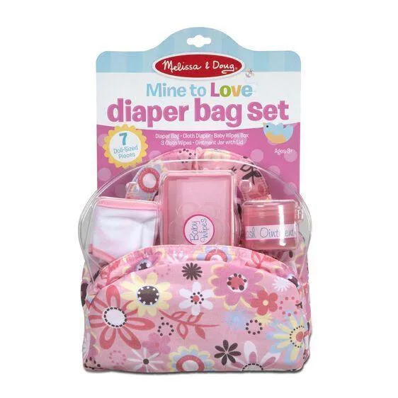 Melissa & Doug Mine To Love - Doll Diaper Bag Set (Pre-Order)