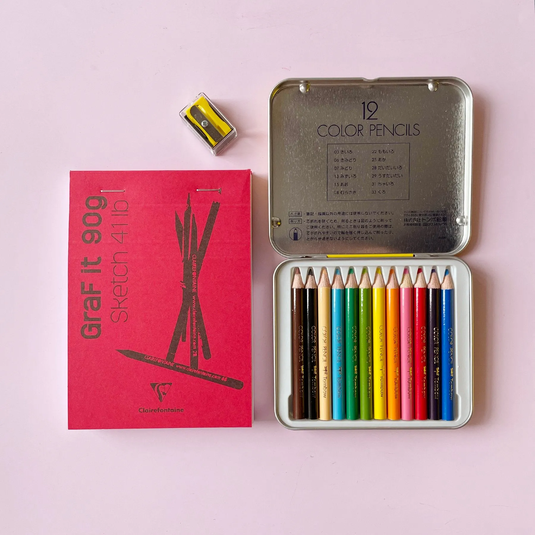 Mini Colored Pencil set