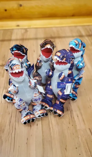 Nu Trendz Plush Toy, T Rex, Assorted Colors