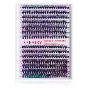 O.FAIRY Lash Clusters 280pcs Individual Lashes DIY Lash Extension