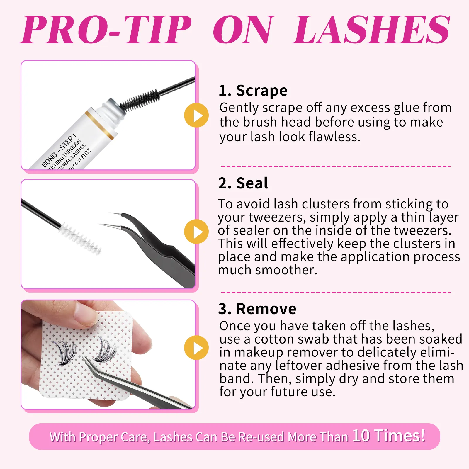 O.FAIRY Lash Clusters 280pcs Individual Lashes DIY Lash Extension