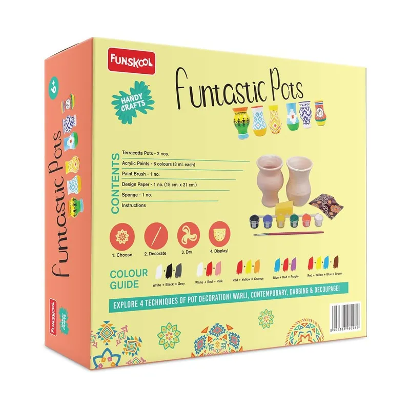 Original Funskool Handycrafts Funtastic Pots Game