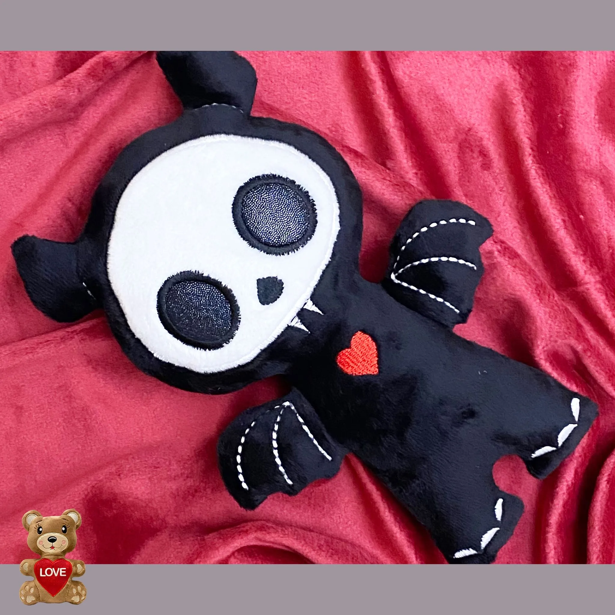 Personalised Cute Halloween Bat Stuffed toy -Custom Gifts For Children