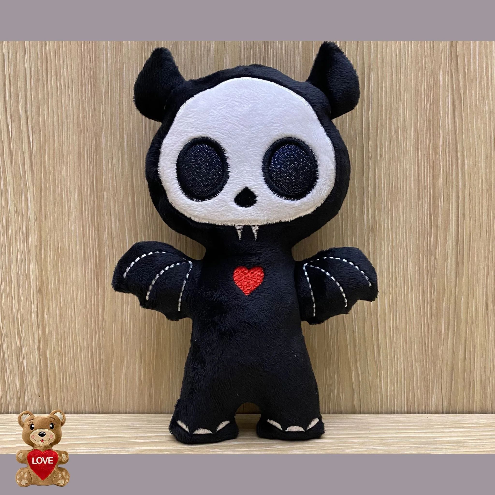Personalised Cute Halloween Bat Stuffed toy -Custom Gifts For Children