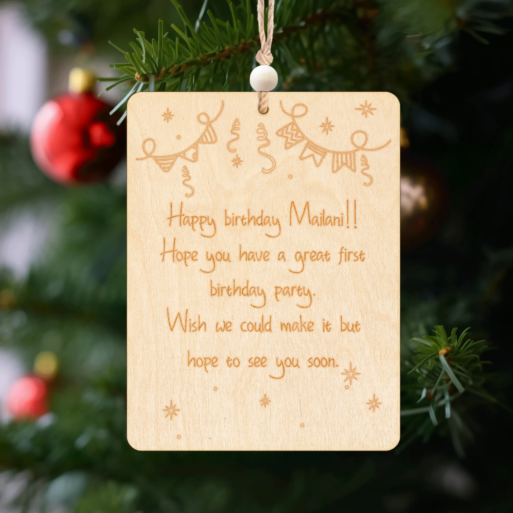 Personalized Bear Busy Board - Wooden Montessori Toys | KindlyToys