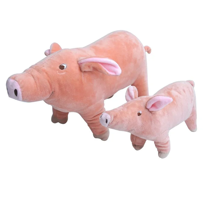 Plush Squeaky Pig Toy