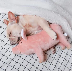 Plush Squeaky Pig Toy