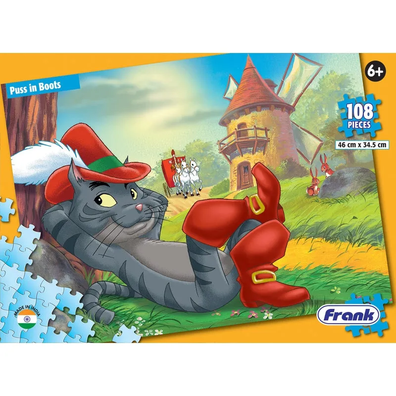 Puss In Boots 108 Piece Jigsaw Puzzle