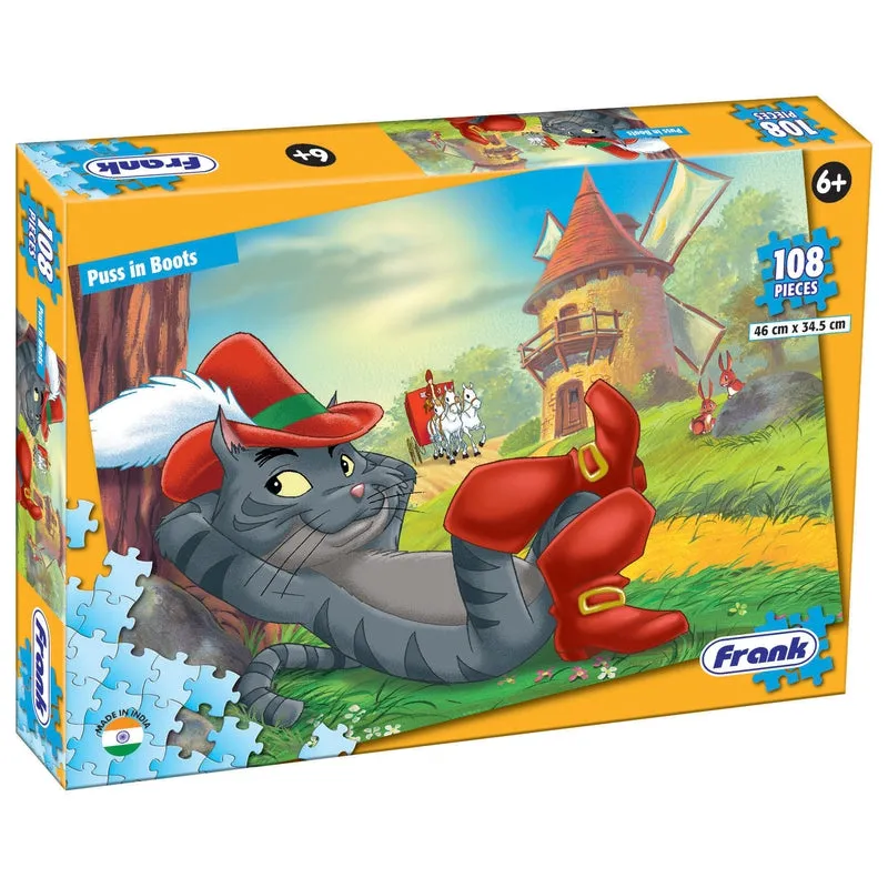 Puss In Boots 108 Piece Jigsaw Puzzle