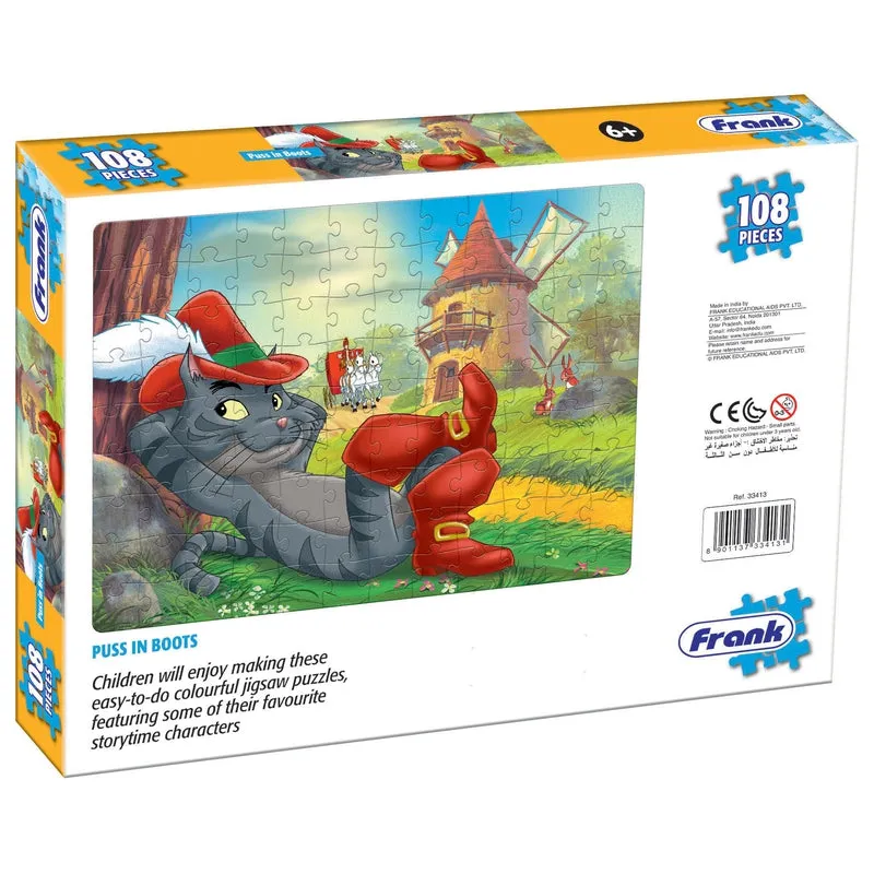 Puss In Boots 108 Piece Jigsaw Puzzle