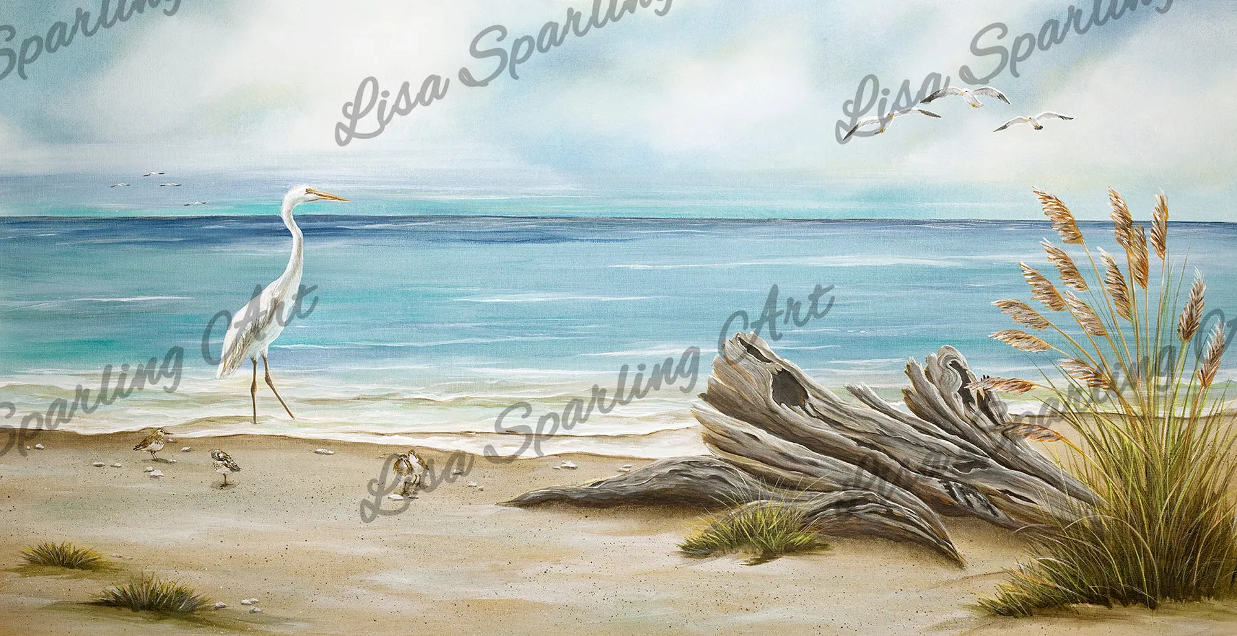 "Drift In" Lisa Sparling Giclée Reproduction
