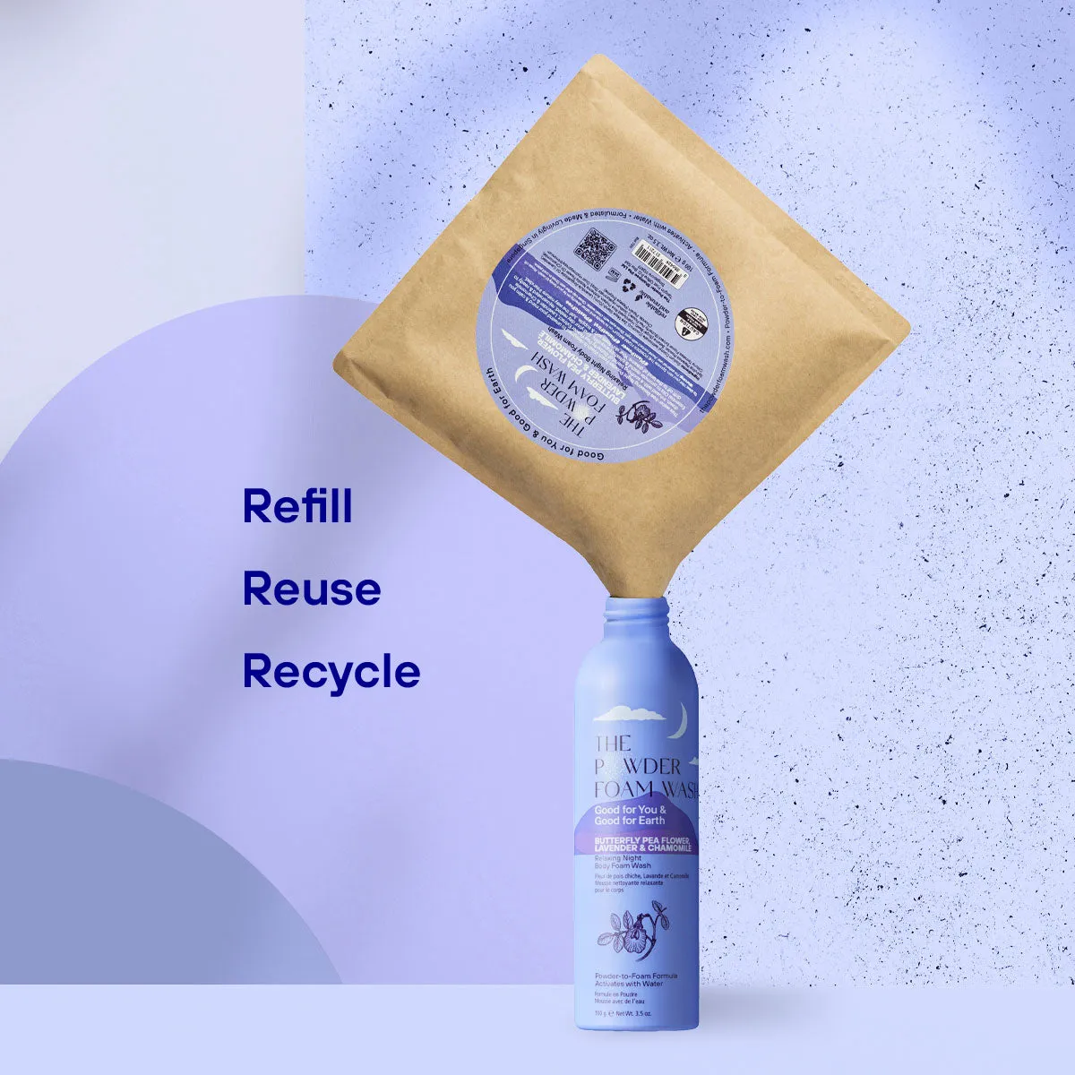 Relaxing Body Foam Wash To Unwind Your Mind 70g / 2.47oz