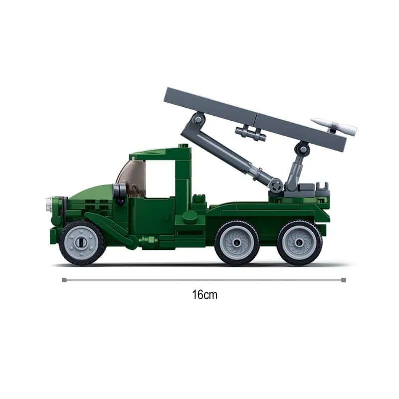 Rocket Launcher Building Blocks Kit (201Pcs)