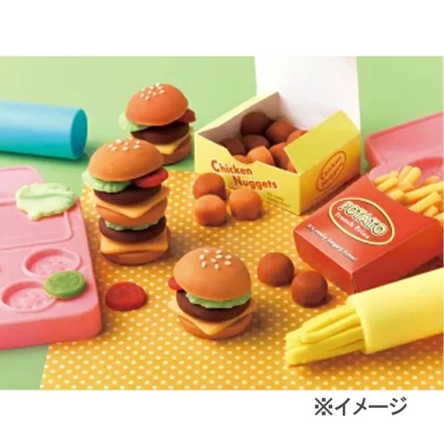 Silver Bird - Kincho Nendo 4 Colors Wheat Clay Playdoh Creations Set Gintori Sangyo
