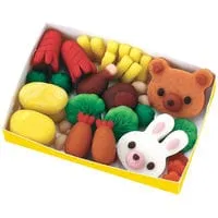 Silver Bird - Kincho Nendo 4 Colors Wheat Clay Playdoh Creations Set Gintori Sangyo
