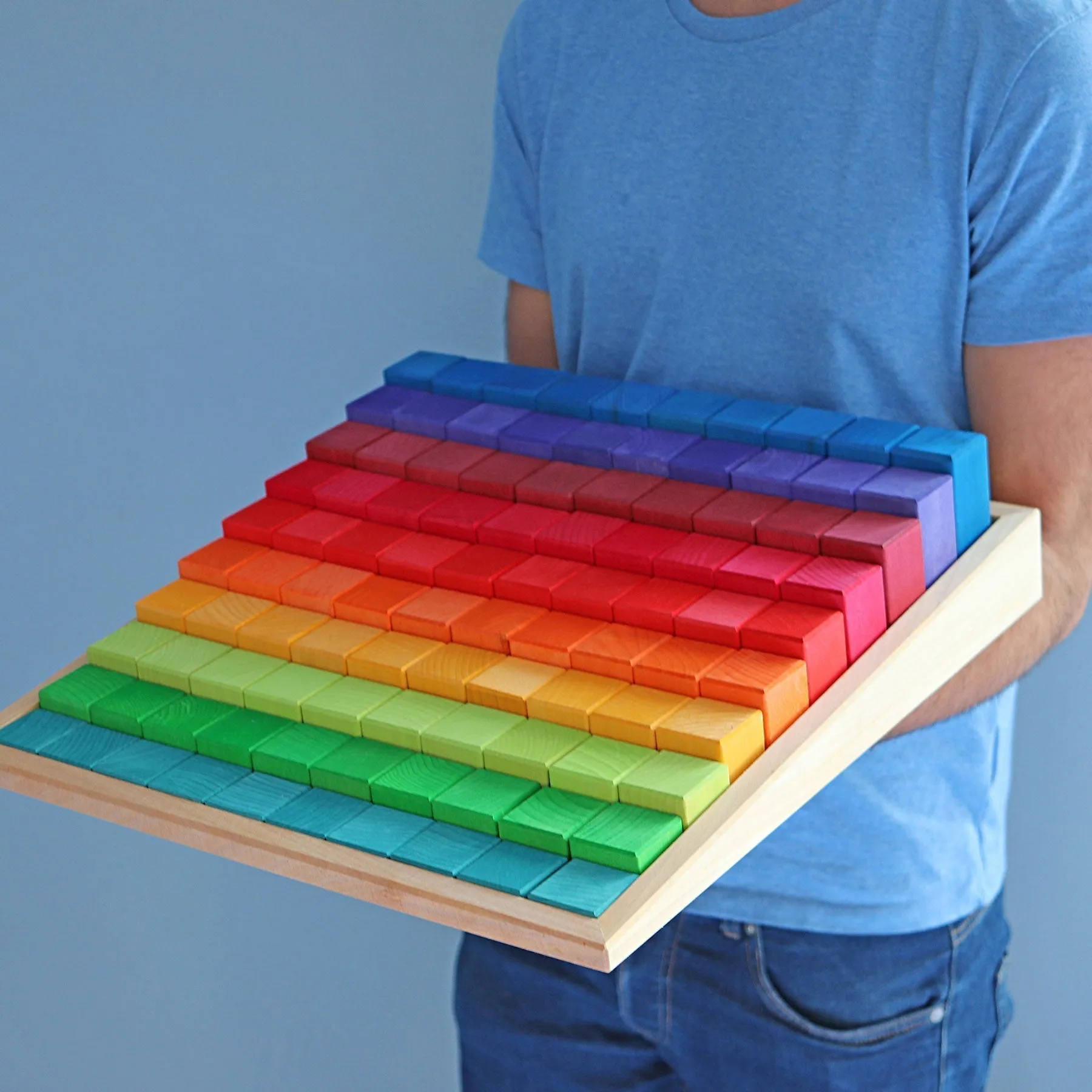 Spare Parts - Grimm's Stepped Learning Counting Blocks - 4cm scale
