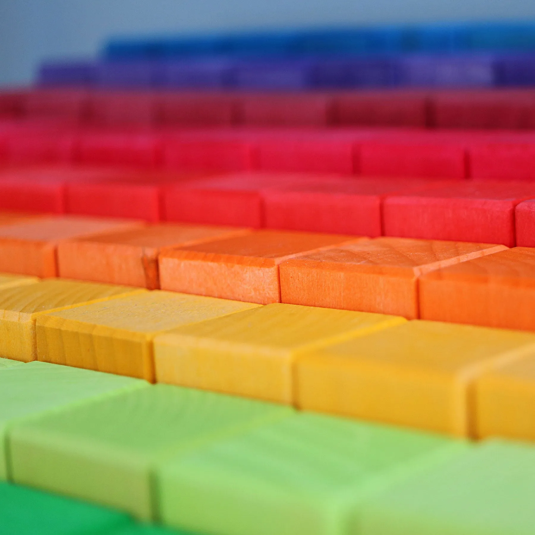 Spare Parts - Grimm's Stepped Learning Counting Blocks - 4cm scale