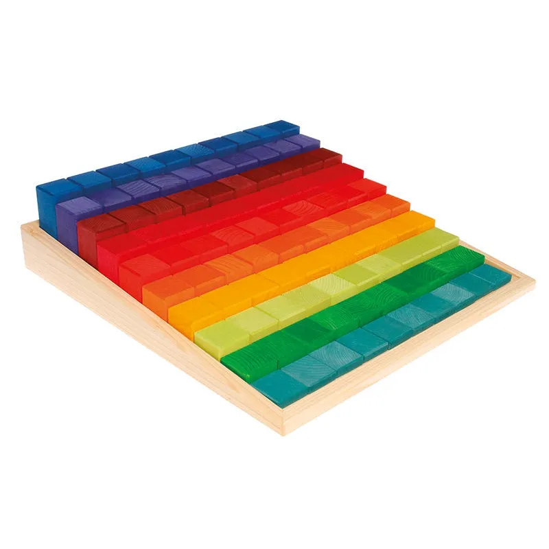 Spare Parts - Grimm's Stepped Learning Counting Blocks - 4cm scale