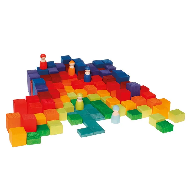Spare Parts - Grimm's Stepped Learning Counting Blocks - 4cm scale