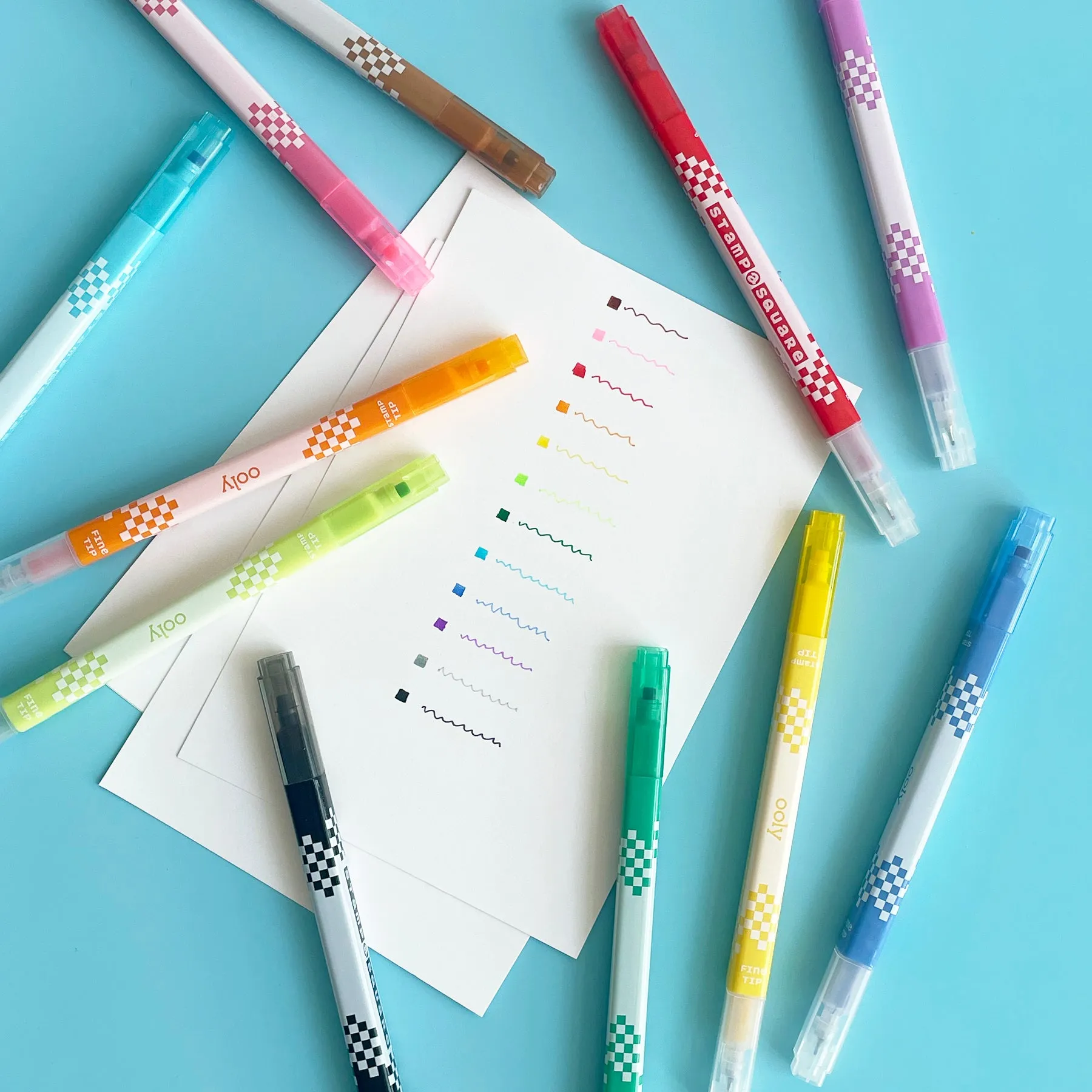 Stamp a Square Double Ended Markers
