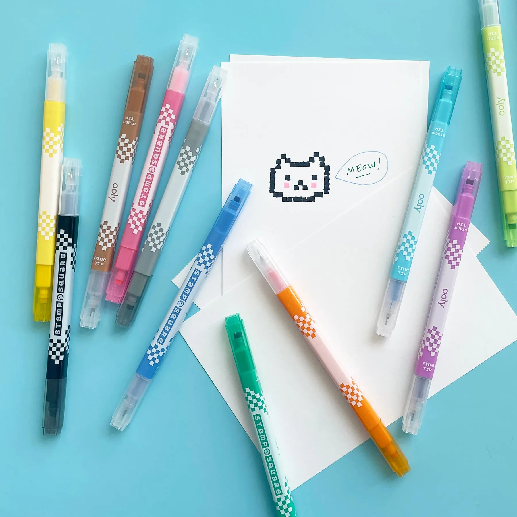 Stamp a Square Double Ended Markers