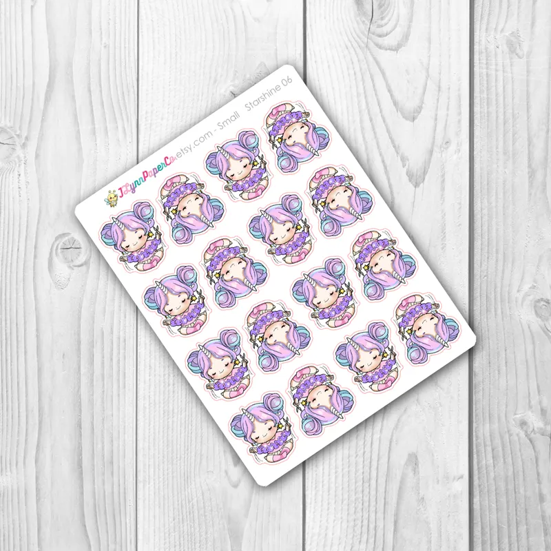 Starshine Crafting Character Stickers | SS006