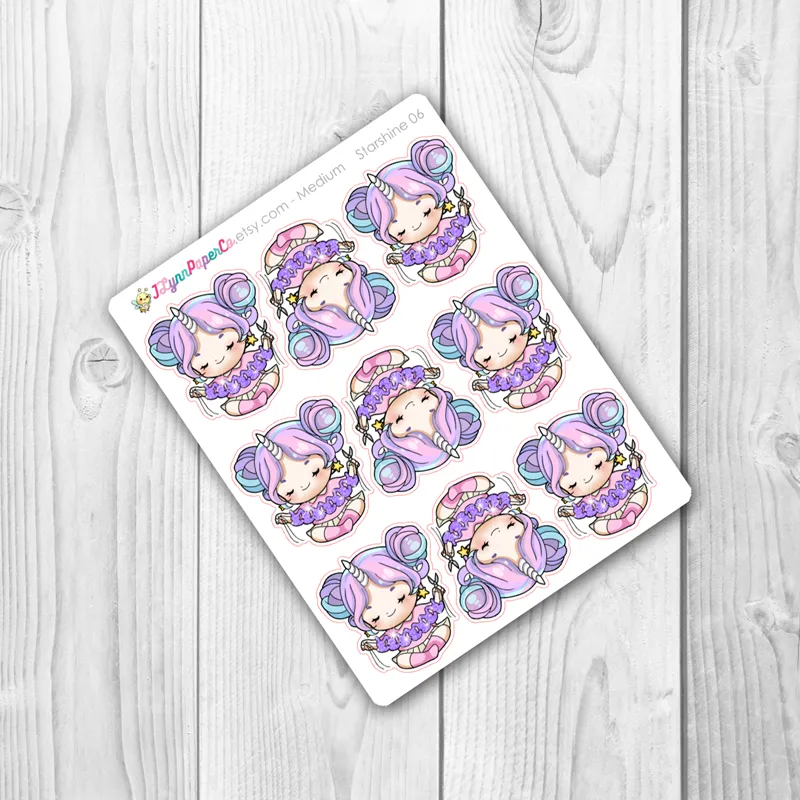 Starshine Crafting Character Stickers | SS006