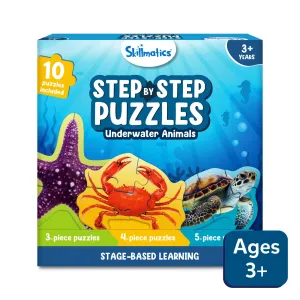 Step By Step Puzzle: Underwater Animals (ages 3 )