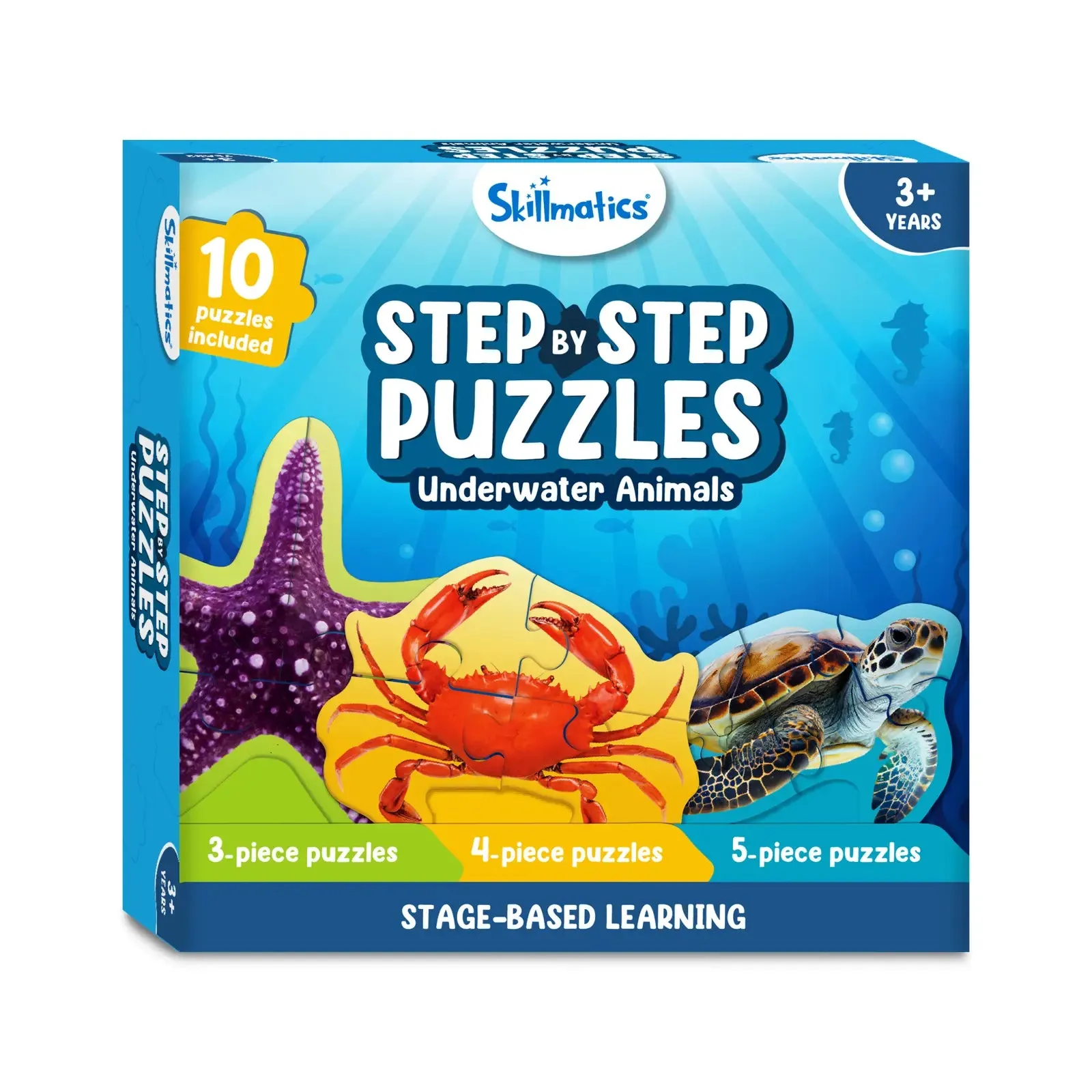 Step By Step Puzzle: Underwater Animals (ages 3 )