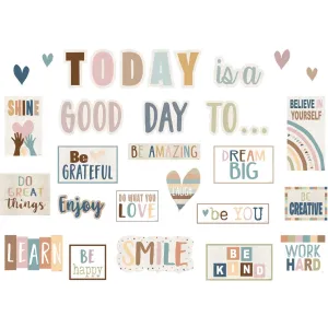 Teacher Created Resources Everyone is Welcome Today is a Good Day Mini Bulletin Board Set