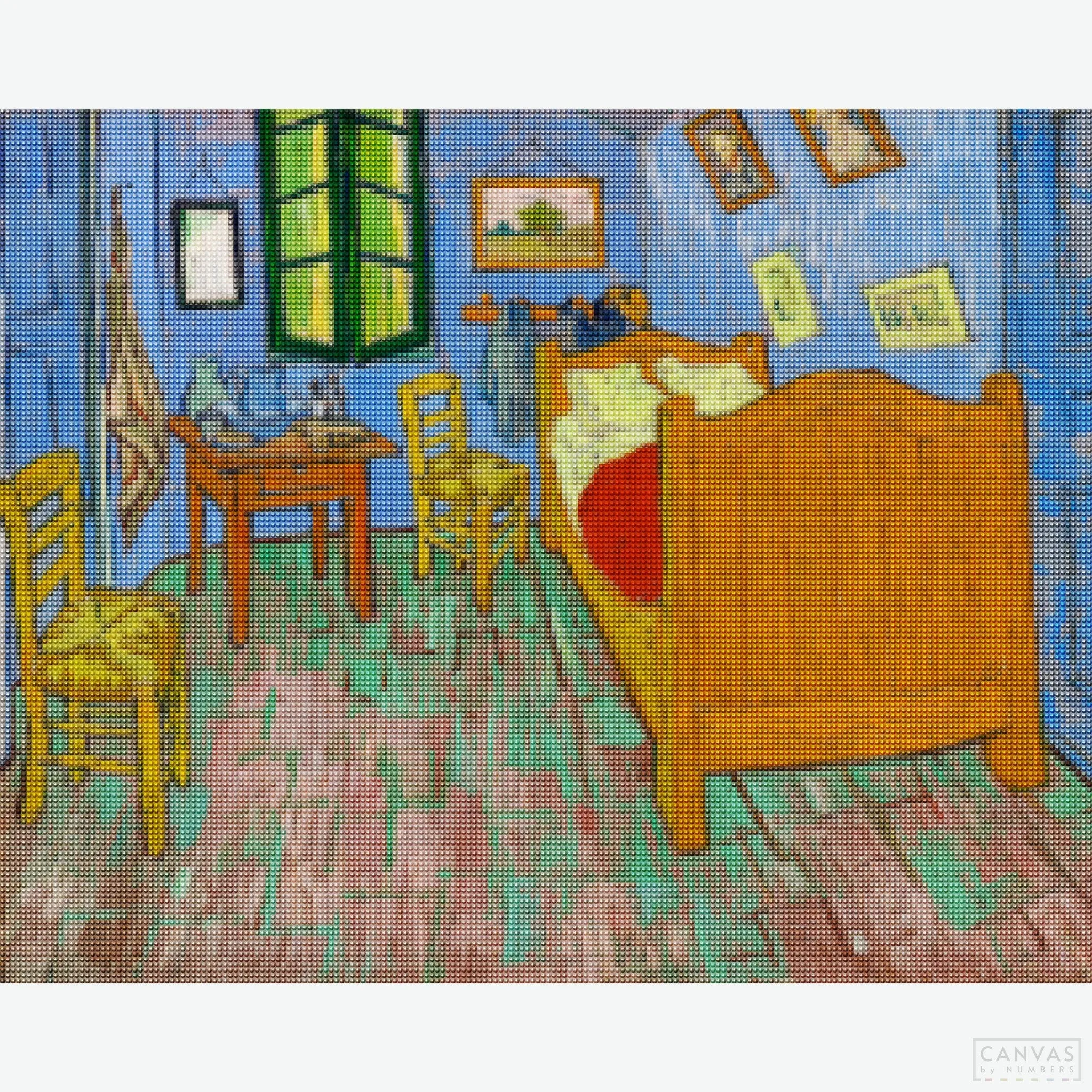 The Bedroom in Arles - Diamond Painting