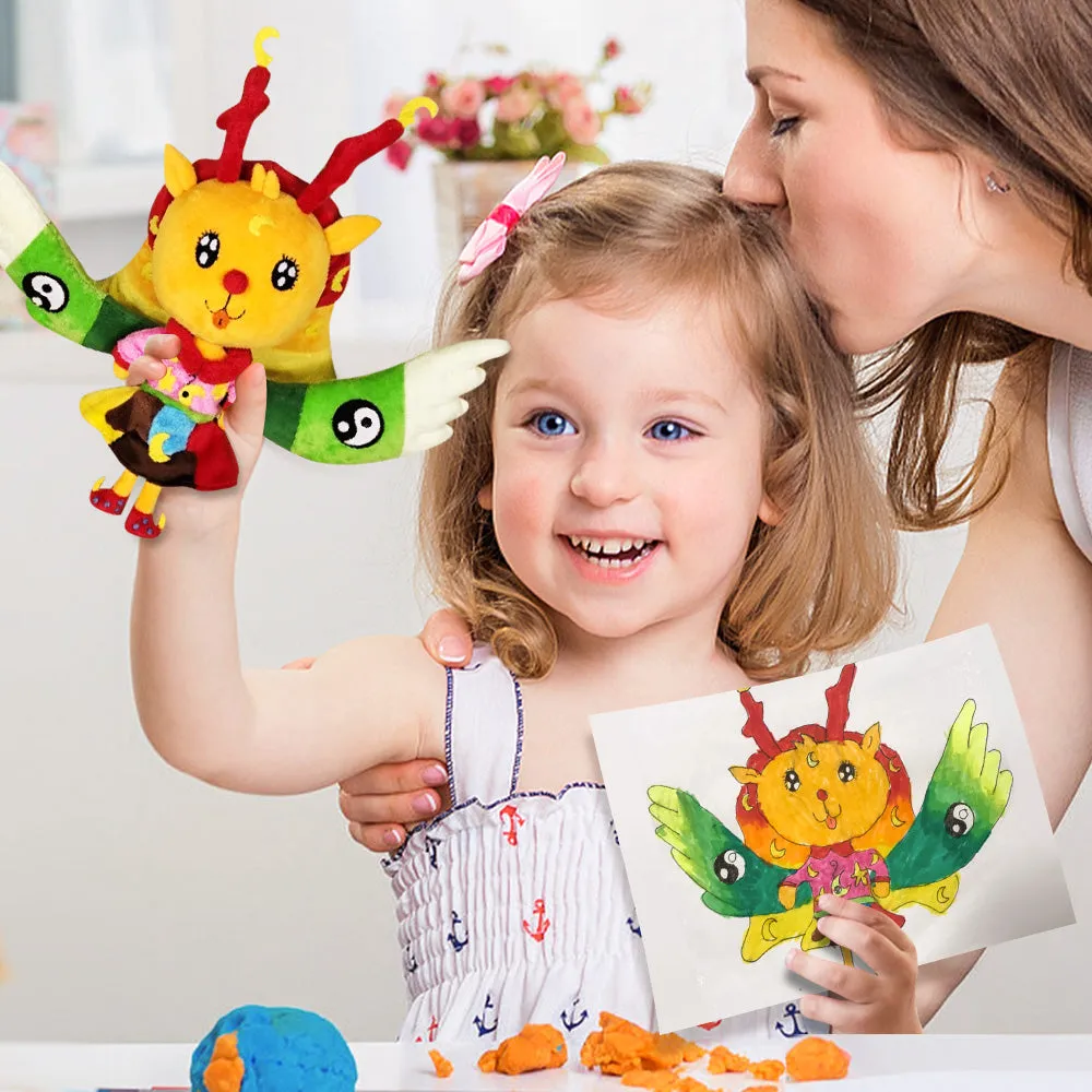Turn Drawing Into Stuffed Animal, Make Your Own Plush - Memorable Gifts for Kids