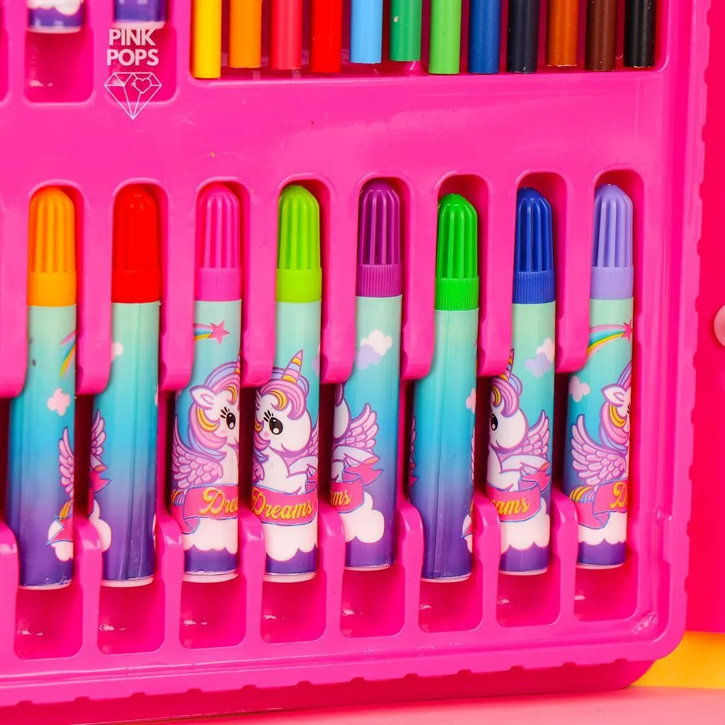 Unicorn & Barbie Coloring Gift Set