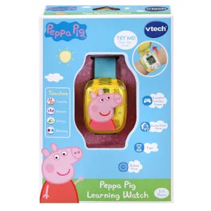 VTech Peppa Pig Learning Watch Yellow/Blue