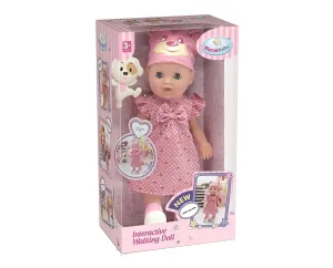 Warm Baby Interactive Walking Doll - Multi Color