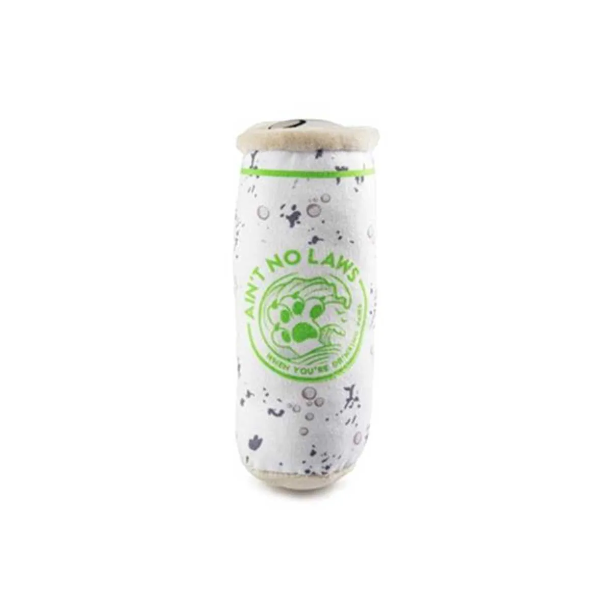White Paw Lickety Lime Plush Dog Toy