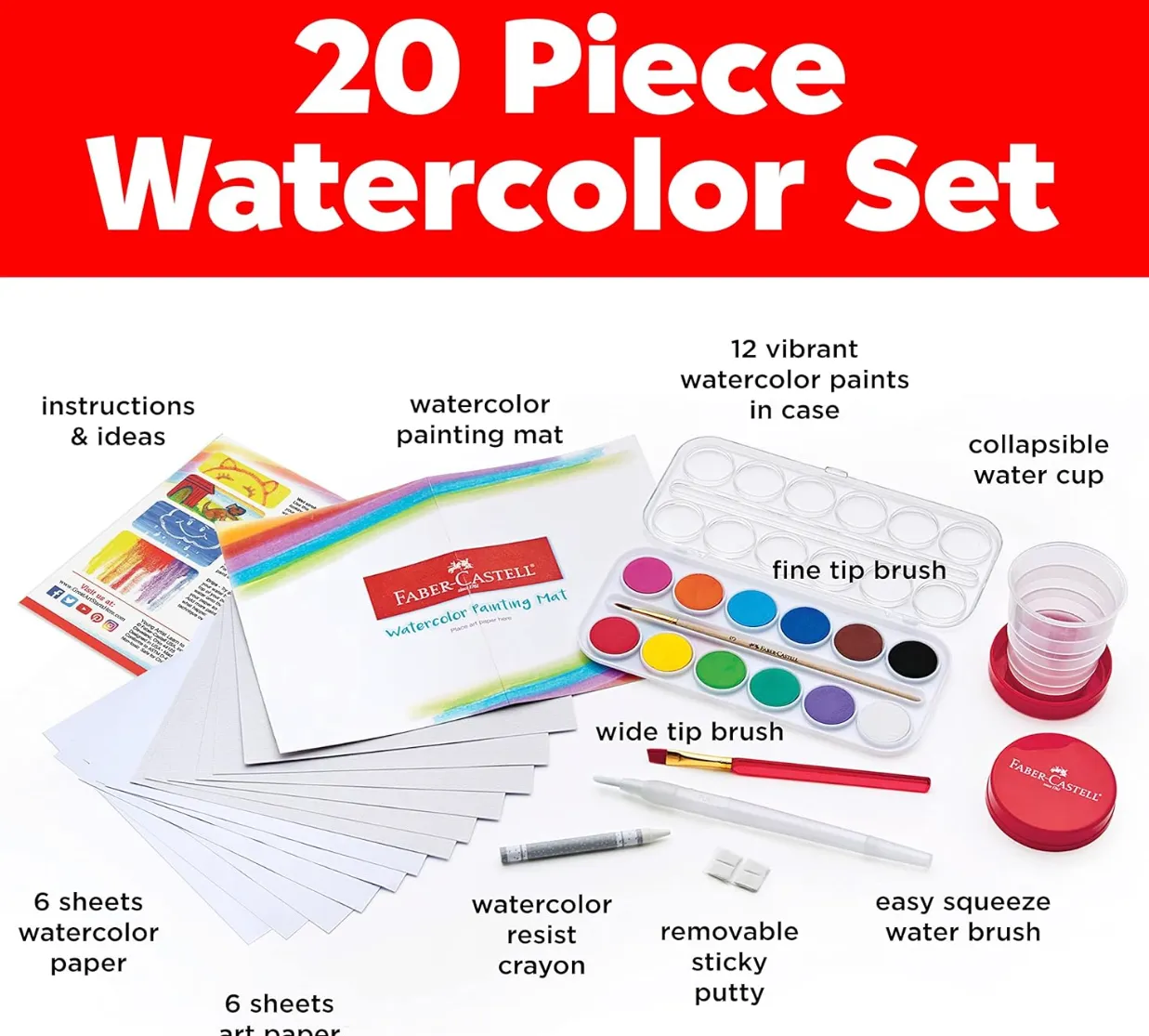 Young Artist Learn Watercolor