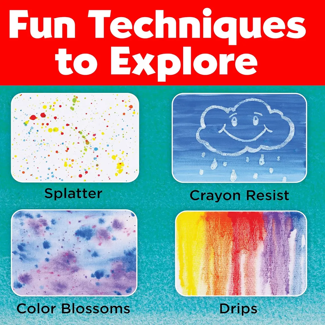 Young Artist Learn Watercolor