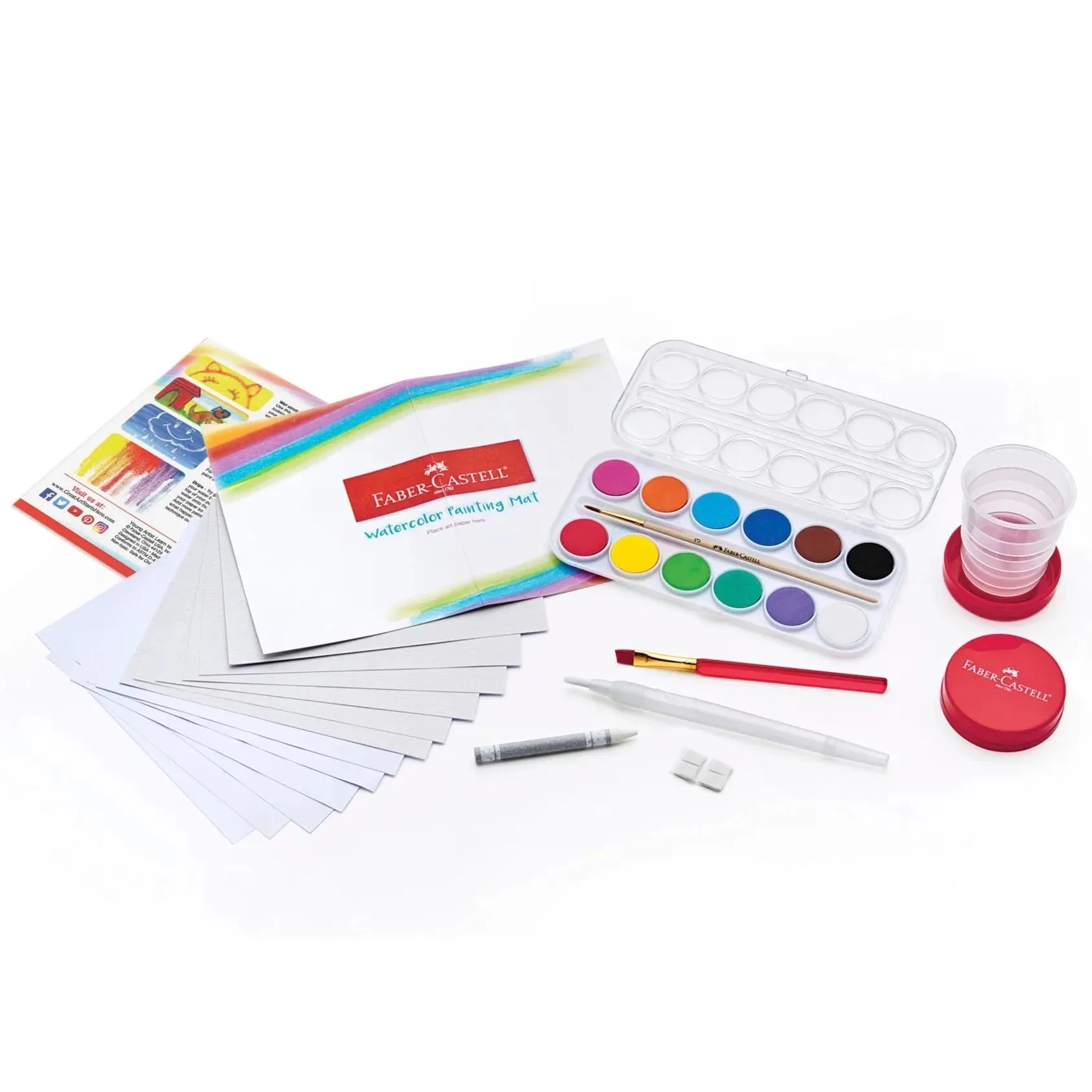 Young Artist Learn Watercolor