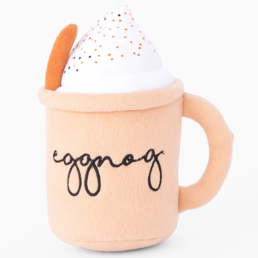 ZippyPaws Holiday Eggnog Dog Toy